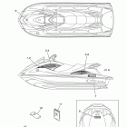 WAVERUNNER VX SPORT-VX1100CK Наклейки