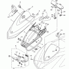 WAVE RUNNER VX CRUISER-VX1100BK VX DELUXE VX1100BK/VX1100AK Капот 2