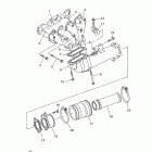 WAVERUNNER FZR GX1800K Выхлопная система 1