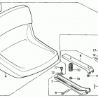 HT3810 SA LAWN TRACTOR, JPN, VIN# HT3810-5000034 TO HT3810-5099999 Сидение