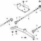 H5518 NA2-A MULTI-PURPOSE TRACTOR, JPN, VIN# TZAC-1000001 TO TZAC-1999999 Rear Steering Arm