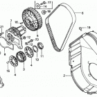HT3813K1 SA LAWN TRACTOR, JPN, VIN# HT3813-5100001 TO HT3813-5199999 Timing Belt + Cam Pulley + Water Pump (ht3813-k1-4213)