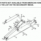 BH6575 A LAWN TRACTOR, USA Bh6575 - Boom Assembly