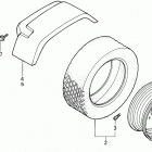 RT5000 A MULTI-PURPOSE TRACTOR, JPN, VIN# FA2A-5000033 Заднее колесо