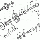 H5518 NA4-B MULTI-PURPOSE TRACTOR, JPN, VIN# TZAC-2000001 TO TZAC-2499999 4wd Lower Countershaft