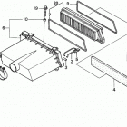 H4514H HSAC-B LAWN TRACTOR, JPN, VIN# MZAS-4100001 TO MZAS-4199999 Air Cleaner (h4514h)