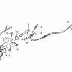 RT5000 A MULTI-PURPOSE TRACTOR, JPN, VIN# FA2A-5000033 Front P.t.o. Clutch Lever