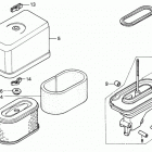 H4013 SA-A LAWN TRACTOR, JPN, VIN# MZAR-1000001 TO MZAR-1999999 Air Cleaner (h4013)