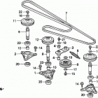 MM46D A MID-MOUNT MOWER, JPN Mm46d Blade Shaft