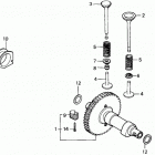 HT3810 SA LAWN TRACTOR, JPN, VIN# HT3810-5000034 TO HT3810-5099999 Camshaft (ht3810-k1-k2)