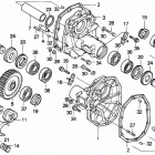 H6522 A4H COMPACT TRACTOR, JPN, VIN# TZAD-1000001 TO TZAD-1001869 Rear Axle Housing