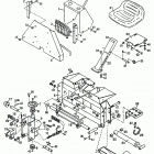 BH6575 A LAWN TRACTOR, USA Bh6575 - Main Frame Assembly