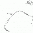 RT5000 A MULTI-PURPOSE TRACTOR, JPN, VIN# FA2A-5000033 Throttle Lever