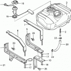RT5000 A MULTI-PURPOSE TRACTOR, JPN, VIN# FA2A-5000033 Топливный бак