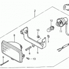 RT5000 A MULTI-PURPOSE TRACTOR, JPN, VIN# FA2A-5000033 Фара