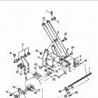 TL752A A LAWN TRACTOR, USA Tl752a - Mast Frame