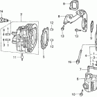 HA4120 H48A LAWN TRACTOR, USA, VIN# MZCJ-6000001 Головка цилиндра