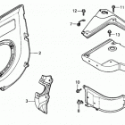 HT3810 SA LAWN TRACTOR, JPN, VIN# HT3810-5000034 TO HT3810-5099999 Fan Cover (ht3810-k1-k2)
