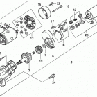 H6522 A4H COMPACT TRACTOR, JPN, VIN# TZAD-1000001 TO TZAD-1001869 Стартер