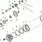 H5518 NA2-A MULTI-PURPOSE TRACTOR, JPN, VIN# TZAC-1000001 TO TZAC-1999999 Сцепление