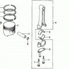HT3810 SA LAWN TRACTOR, JPN, VIN# HT3810-5000034 TO HT3810-5099999 Piston (ht3810-k1-k2)