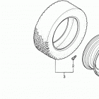 RT5000 A MULTI-PURPOSE TRACTOR, JPN, VIN# FA2A-5000033 Переднее колесо