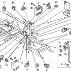 H4013 SA-A LAWN TRACTOR, JPN, VIN# MZAR-1000001 TO MZAR-1999999 Wire Harness (h4013)