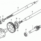 HT3810 SA LAWN TRACTOR, JPN, VIN# HT3810-5000034 TO HT3810-5099999 Countershaft + Differential Gear
