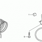 HA4120 H48A LAWN TRACTOR, USA, VIN# MZCJ-6000001 Throttle Lever