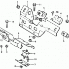 HT3810 SA LAWN TRACTOR, JPN, VIN# HT3810-5000034 TO HT3810-5099999 Engine Mounting Stay (ht3810-k1-k2)