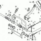 HT3810 SA LAWN TRACTOR, JPN, VIN# HT3810-5000034 TO HT3810-5099999 Clutch Arm + Damper