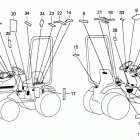 RT5000 A MULTI-PURPOSE TRACTOR, JPN, VIN# FA2A-5000033 Наклейки предупреждения