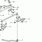HA4120 H48A LAWN TRACTOR, USA, VIN# MZCJ-6000001 Передняя ось