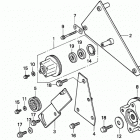 H5518 NAC2-B MULTI-PURPOSE TRACTOR, JPN, VIN# TZAC-3600001 Cooling Fan Pulley