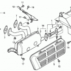 H4518H HSAC-B LAWN TRACTOR, JPN, VIN# MZAT-4100001 TO MZAT-4199999 Muffler (h4518h)