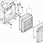 H4518H HSAC-B LAWN TRACTOR, JPN, VIN# MZAT-4100001 TO MZAT-4199999 Air Cleaner (h4518h)