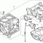 H5518 NAC2-B MULTI-PURPOSE TRACTOR, JPN, VIN# TZAC-3600001 Блок цилиндров