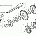 HT3810 SA LAWN TRACTOR, JPN, VIN# HT3810-5000034 TO HT3810-5099999 Change Shaft