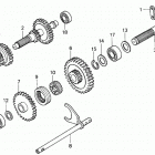 H5518 NA2-A MULTI-PURPOSE TRACTOR, JPN, VIN# TZAC-1000001 TO TZAC-1999999 2wd Lower Countershaft