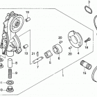 H4518H HSAC-B LAWN TRACTOR, JPN, VIN# MZAT-4100001 TO MZAT-4199999 Oil Pump (h4518h)