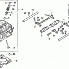 H5518 NAC2-B MULTI-PURPOSE TRACTOR, JPN, VIN# TZAC-3600001 Головка цилиндра