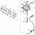 H4518H HSAC-B LAWN TRACTOR, JPN, VIN# MZAT-4100001 TO MZAT-4199999 Carburetor (h4518h)