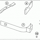 H4514H HSAC-A LAWN TRACTOR, JPN, VIN# MZAS-4000001 TO MZAS-4099999 Mulching Kit (42 Deck)