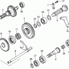 H5518 AC4-B MULTI-PURPOSE TRACTOR, JPN, VIN# TZAC-3600001 4wd Lower Countershaft