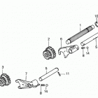 H5518 NAC2-B MULTI-PURPOSE TRACTOR, JPN, VIN# TZAC-3600001 Upper Countershaft