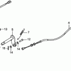 H5518 NAC2-B MULTI-PURPOSE TRACTOR, JPN, VIN# TZAC-3600001 Front P.t.o. Clutch Lever
