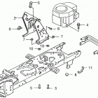 HA4120 H48A LAWN TRACTOR, USA, VIN# MZCJ-6000001 Рама