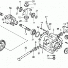 H5518 AC4-B MULTI-PURPOSE TRACTOR, JPN, VIN# TZAC-3600001 Front Differential Gear