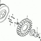 HT3810 SA LAWN TRACTOR, JPN, VIN# HT3810-5000034 TO HT3810-5099999 Flywheel (ht3810-k1-k2)