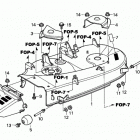 CD3813 A MOWER DECK, JPN, VIN# RAG-0000001 Cutter Housing (cd3813)